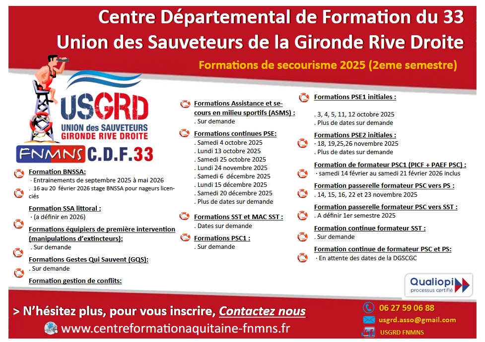 Union des Sauveteurs Gironde Rive Droite